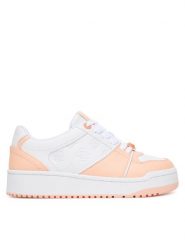 Guess Sneakersy FLPMAY FAL12 Różowy. Czerwone obuwie sportowe damskie Guess, ze skóry, bez zapięcia. Za 459.99 zł.