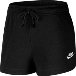Krótkie Spodenki Sportowe Damskie Nike Essential Czarny. Białe spodenki sportowe damskie Nike, na lato, xl, bez wzorów, z materiału, na fitness i siłownię. Za 232.00 zł.