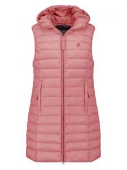 ANAPURNA Kamizelka pikowana "Vakitalana Long" w kolorze jasnoróżowym rozmiar: S. Różowe kamizelki damskie ANAPURNA, s, bez wzorów, bez kaptura. Za 165.99 zł.