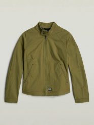G-Star Kurtka przejściowa w kolorze khaki rozmiar: S. Brązowe kurtki damskie G-Star, s, bez wzorów, z bawełny, bez kaptura. Za 223.99 zł.