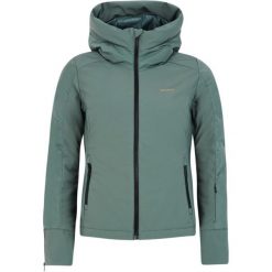 Damska kurtka puchowa Protest Mercury. Zielone kurtki sportowe damskie Protest, na zimę, bez wzorów, z puchu, bez kaptura. W wyprzedaży za 861.35 zł.