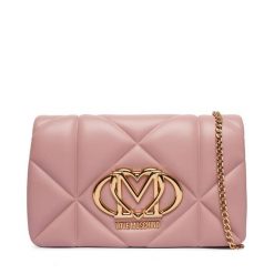 Torebka LOVE MOSCHINO. Czerwone torebki wieczorowe damskie Love Moschino, bez wzorów, bez dodatków. Za 789.99 zł.