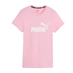 T-shirt Damski Logo ESS. Szare t-shirty damskie Puma, s, bez wzorów, bez kołnierzyka. Za 143.99 zł.