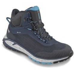 Buty trekkingowe damskie MEINDL Power Walker Lady 4.2 Mid. Niebieskie obuwie trekkingowe damskie MEINDL, bez zapięcia. Za 1,099.00 zł.