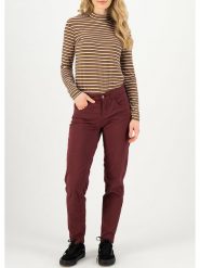 Blutsgeschwister Dżinsy - Slim fit - w kolorze bordowym rozmiar: S. Czerwone jeansy damskie Blutsgeschwister. Za 149.31 zł.