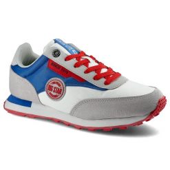 Białe Sneakersy Big Star Damskie Modne Półbuty. Białe obuwie sportowe casual damskie Big Star, ze skóry ekologicznej. Za 169.00 zł.
