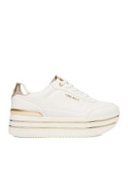 Nine West Sneakersy CEO-AW25-3C201 Biały. Białe obuwie sportowe damskie Nine West, z materiału, bez zapięcia. Za 279.99 zł.