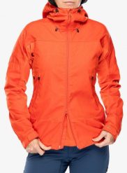 Kurtka górska damska Fjallraven Abisko Lite Trekking Jacket. Brązowe kurtki damskie Fjällräven, l, bez wzorów, z bawełny, bez kaptura. Za 863.49 zł.