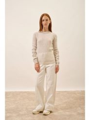 Just Cashmere Kaszmirowy sweter "Avana" w kolorze kremowym rozmiar: M. Brązowe swetry klasyczne damskie Just Cashmere, m, z kaszmiru, bez kołnierzyka. Za 347.99 zł.