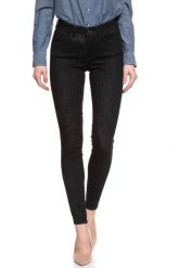 WRANGLER SKINNY RINSE BLACK W28KHS32R 112128275. Czarne rurki damskie Wrangler, bez wzorów, z bawełny, długie. W wyprzedaży za 79.99 zł.