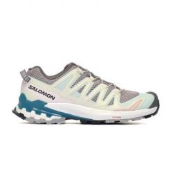 Buty do biegania damskie Salomon Xa Pro 3d V9 W. Szare obuwie sportowe damskie Salomon, z materiału, bez zapięcia, do biegania. Za 734.00 zł.