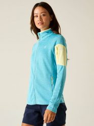 Dare 2b Kurtka polarowa "Torrek II" w kolorze turkusowo-jasnożółtym rozmiar: 44. Niebieskie kurtki damskie Dare 2b, bez wzorów, z materiału, bez kaptura. Za 144.58 zł.