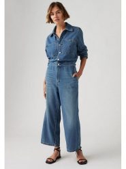 Levi's Kombinezon w kolorze niebieskim rozmiar: S. Niebieskie kombinezony damskie Levi's, s, bez wzorów, bez kołnierzyka, bez ramiączek. Za 216.95 zł.