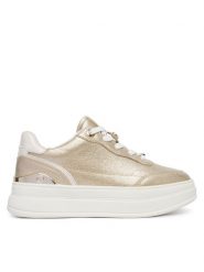 MICHAEL Michael Kors Sneakersy Hayes MK02735736 Złoty. Żółte buty sportowe dziewczęce MICHAEL Michael Kors, bez wzorów, ze skóry, bez zapięcia. Za 449.99 zł.