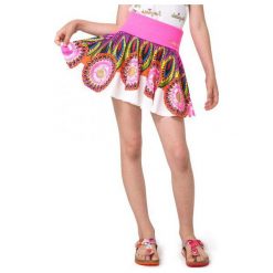 Desigual Spódnica Dziewczęca Sobremunt 116 Wielokolorowy. Różowe spódnice dziewczęce Desigual. W wyprzedaży za 125.00 zł.