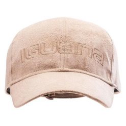 Czapka Z Daszkiem Damska Jukur. Brązowe czapki z daszkiem damskie IGUANA, bez wzorów. Za 53.99 zł.