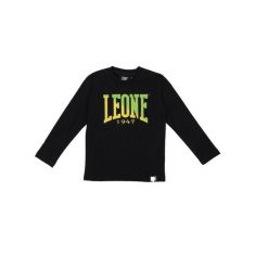 Koszulka z bawełna na outdoor na co dzień. Czarne koszulki damskie LEONE 1947 APPAREL, bez wzorów, z bawełny, bez kołnierzyka, bez ramiączek. W wyprzedaży za 55.90 zł.