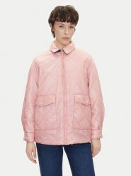Pepe Jeans Kurtka przejściowa Fleur Daily PL402499 Kolorowy Oversize. Kurtki damskie Pepe Jeans, bez wzorów, z jeansu, bez kaptura. Za 549.99 zł.