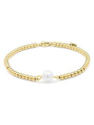 Luxenter Bransoletka z perłą rozmiar: onesize. Żółte bransoletki damskie Luxenter, srebrne. Za 104.99 zł.
