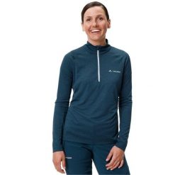 Lekka koszulka damska VAUDE Larice Ii'. Niebieskie koszulki sportowe damskie Vaude, bez wzorów, bez ramiączek. Za 254.35 zł.
