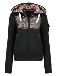Geographical Norway Bluza "Fabeaute" w kolorze czarnym rozmiar: S. Czarne bluzy damskie Geographical Norway, s, bez wzorów, bez kaptura. Za 127.65 zł.