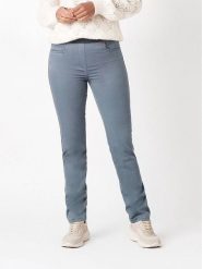 Rosner Spodnie w kolorze błękitnym rozmiar: 48K. Niebieskie spodnie materiałowe damskie Rosner, bez wzorów, z materiału. Za 152.99 zł.