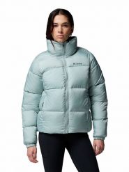 Columbia Kurtka zimowa "Puffect II" w kolorze błękitnym rozmiar: L. Niebieskie kurtki damskie Columbia, na zimę, l, bez wzorów, z puchu, bez kaptura. Za 314.95 zł.