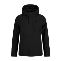 Damska kurtka narciarska Protest Scoop. Czarne kurtki sportowe damskie Protest, na zimę, bez wzorów, bez kaptura. W wyprzedaży za 672.55 zł.