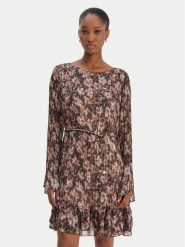 Guess Sukienka codzienna W6RK37 WJ712 Brązowy Regular Fit. Brązowe sukienki damskie Guess, z aplikacjami, z syntetyku, bez ramiączek. Za 659.99 zł.