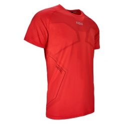 Koszulka treningowa Keeza Iron. Niebieskie bluzki damskie KEEZA, xl, bez wzorów, bez kołnierzyka, bez ramiączek. Za 66.00 zł.
