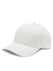Calvin Klein Czapka z daszkiem Mono Logo Embro K60K612317 Biały. Białe czapki z daszkiem damskie Calvin Klein, bez wzorów, z bawełny. Za 109.99 zł.