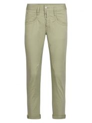 Herrlicher Spodnie w kolorze zielonym rozmiar: W24. Zielone spodnie materiałowe damskie Herrlicher, bez wzorów, z materiału. Za 217.99 zł.