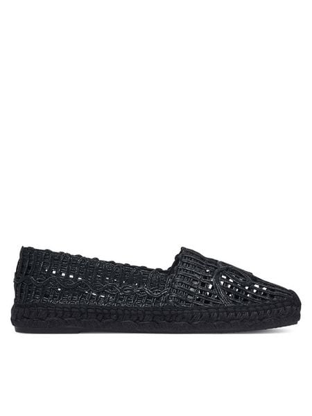 Weekend Max Mara Espadryle 2615521135670 Czarny. Czarne espadryle damskie Weekend Max Mara, bez wzorów, bez obcasa. Za 1,209.00 zł.