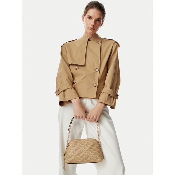 Torebka MICHAEL Michael Kors. Brązowe listonoszki damskie MICHAEL Michael Kors, bez wzorów, bez dodatków. Za 1,019.00 zł.