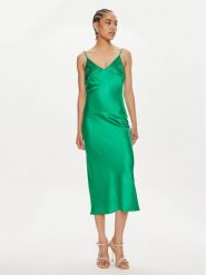Liu Jo Sukienka koktajlowa CA4384 T3809 Zielony Regular Fit. Zielone sukienki damskie Liu Jo, bez wzorów, z syntetyku, wizytowe, bez ramiączek. Za 439.99 zł.