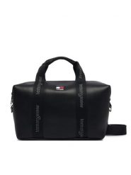 Tommy Jeans Torebka Tjw Daily Elevated Mini Tote AW0AW19044 Czarny. Czarne torebki klasyczne damskie Tommy Jeans, z jeansu, bez dodatków. Za 409.99 zł.
