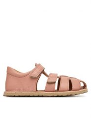 Froddo Sandały Barefoot Flexy F G3150283-7 S Różowy. Czerwone sandały dziewczęce Froddo, ze skóry, bez obcasa, bez zapięcia. Za 359.99 zł.