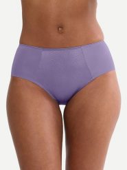 Triumph Bokserki Essential 10219754 Fioletowy. Fioletowe bokserki damskie Triumph, bez wzorów, z syntetyku. Za 89.99 zł.