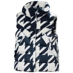 Damska kurtka bez rękawów Helly Hansen Bliss Down. Niebieskie kurtki damskie Helly Hansen, bez wzorów, bez kaptura. Za 915.50 zł.