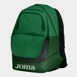 Plecak Joma Diamond II Green - trwały i szeroki projekt. Zielone plecaki Joma, bez wzorów. Za 79.99 zł.