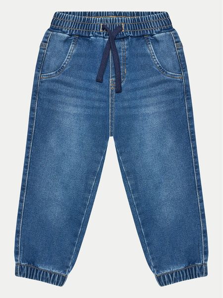 United Colors Of Benetton Jeansy 44LGGF01V Granatowy Regular Fit. Niebieskie jeansy chłopięce United Colors Of Benetton, z bawełny. Za 79.99 zł.