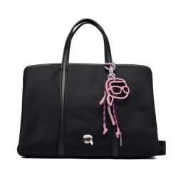 Torebka KARL LAGERFELD. Czarne torebki klasyczne damskie KARL LAGERFELD, bez dodatków. Za 799.99 zł.