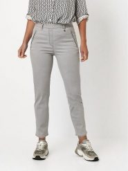 Relaxed by TONI Dżinsy - Slim fit - w kolorze szarym rozmiar: 40. Szare jeansy damskie Relaxed by TONI, z podwyższonym stanem. Za 149.31 zł.