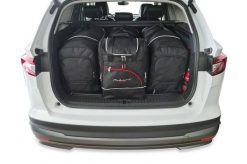 Torby Do Bagażnika Skoda Enyaq Iv Ev 2020+ 4Szt Kjust. Czarne torby podróżne KJUST, bez wzorów, z kauczuku. Za 1,350.00 zł.
