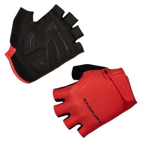 Rękawiczki rowerowe damskie Endura Xtract. Czerwone rękawiczki damskie ENDURA, bez wzorów. Za 89.99 zł.