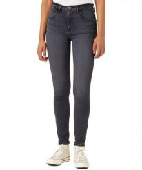 DAMSKIE SPODNIE WRANGLER HIGH SKINNY HEART BREAKER 112345385. Rurki damskie Wrangler, bez wzorów, z jeansu. Za 209.99 zł.