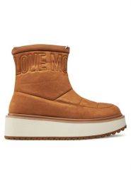 LOVE MOSCHINO Botki JA24266I0LJAW208 Brązowy. Brązowe botki damskie Love Moschino, z materiału, bez obcasa, na płaskiej podeszwie, bez zapięcia. Za 1,119.00 zł.