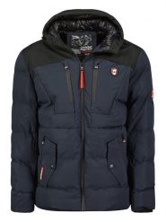 Canadian Peak Parka w kolorze granatowo-czarnym rozmiar: M. Niebieskie parki damskie Canadian Peak, m, bez kaptura. Za 210.81 zł.