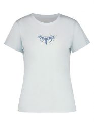 Icepeak Koszulka w kolorze błękitnym rozmiar: L. Niebieskie bluzki damskie Icepeak, l, bez wzorów, z bawełny, bez kołnierzyka, bez ramiączek. Za 87.81 zł.