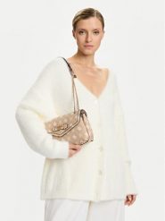 Guess Torebka Silia HWGP98 90210 Beżowy. Brązowe torebki klasyczne damskie Guess, ze skóry, bez dodatków. Za 309.99 zł.